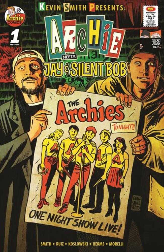 Archie Meets Jay And Silent Bob #1 (One Shot) Cover C Francesco Francavilla Variant (Mature) | Odin's Place