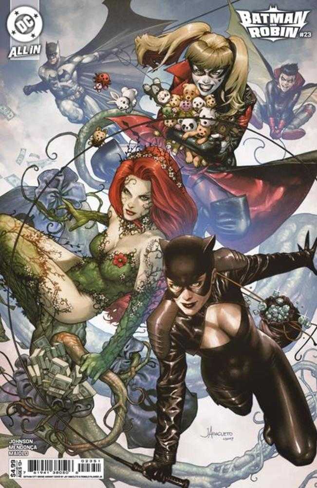Batman And Robin #23 Cover D Jay Anacleto Gotham City Sirens Card Stock Variant | Odin's Place