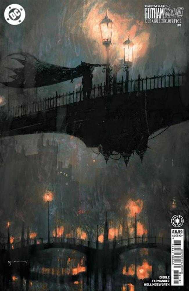 Batman Gotham By Gaslight A League For Justice #1 (Of 6) Cover C Bill Sienkiewicz Card Stock Variant | Odin's Place