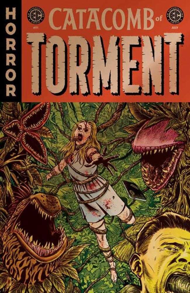 EC Catacomb Of Torment #1 Cover C Jorge Fornes Gold Foil Variant Allocations May Occur | Odin's Place