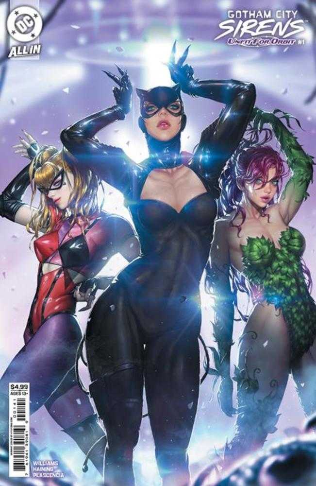 Gotham City Sirens Unfit For Orbit #1 (Of 5) Cover C Kyuyong Eom Card Stock Variant | Odin's Place