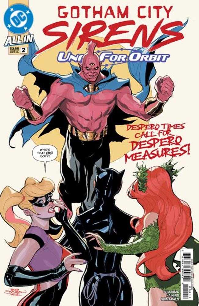 Gotham City Sirens Unfit For Orbit #2 (Of 5) Cover A Terry Dodson & Rachel Dodson | Odin's Place
