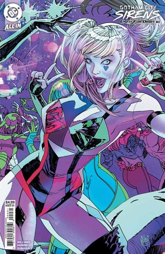 Gotham City Sirens Unfit For Orbit #2 (Of 5) Cover C Guillem March Connecting Card Stock Variant | Odin's Place