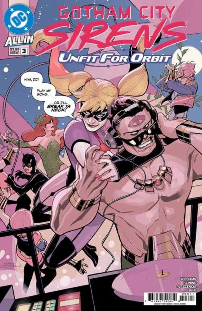 Gotham City Sirens Unfit For Orbit #3 (Of 5) Cover A Terry Dodson & Rachel Dodson | Odin's Place