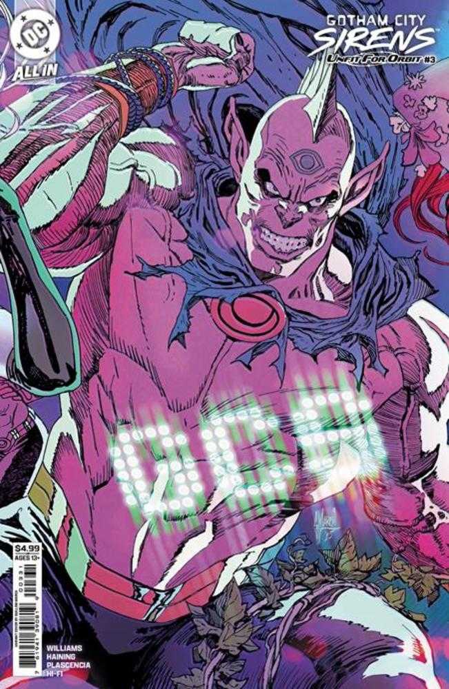 Gotham City Sirens Unfit For Orbit #3 (Of 5) Cover C Guillem March Connecting Card Stock Variant | Odin's Place