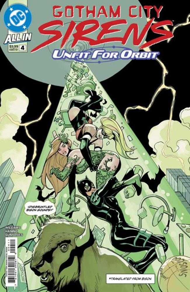 Gotham City Sirens Unfit For Orbit #4 (Of 5) Cover A Terry Dodson & Rachel Dodson | Odin's Place