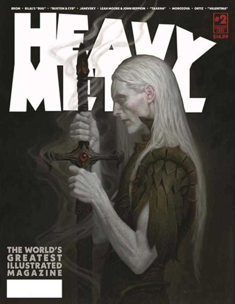 Heavy Metal Magazine #2 Cover A Brom (Mature) | Odin's Place