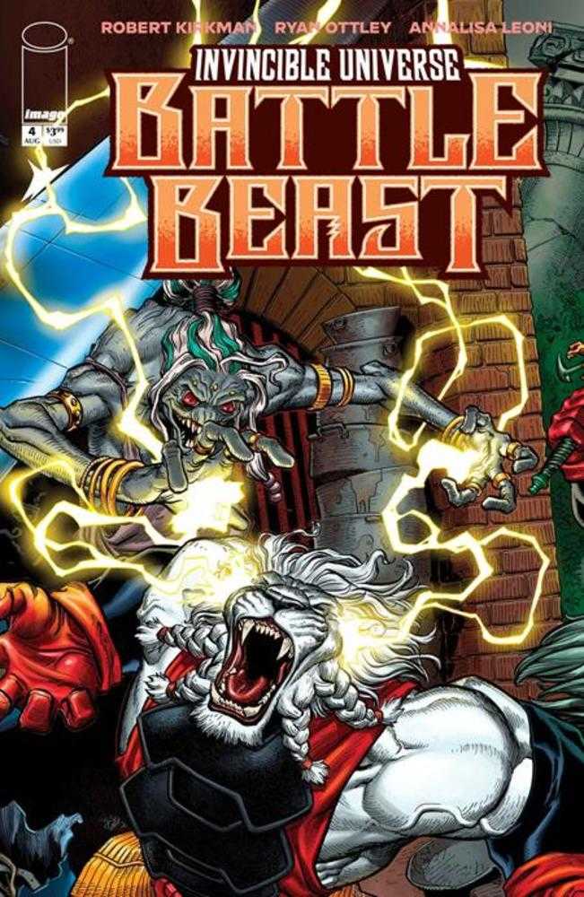Invincible Universe Battle Beast #4 Cover C 1 in 10 Ej Su Connecting Variant | Odin's Place