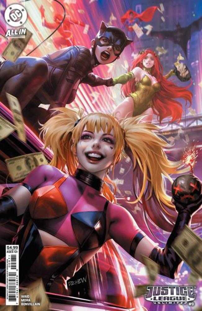 Justice League Unlimited #9 Cover E Derrick Chew Gotham City Sirens Card Stock Variant (We Are Yesterday) | Odin's Place