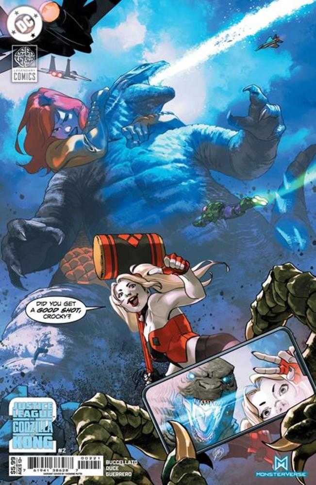 Justice League vs Godzilla vs Kong 2 #2 (Of 7) Cover B Yasmine Putri Card Stock Variant | Odin's Place