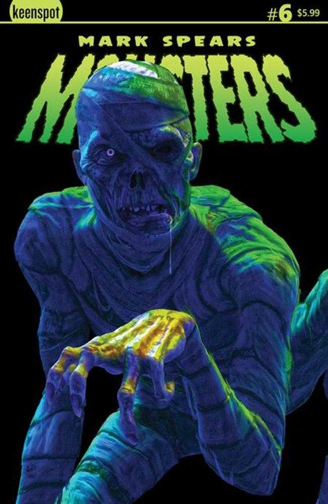 Mark Spears Monsters #6 Cover B Mark Spears The Cursed Mummy Variant | Odin's Place