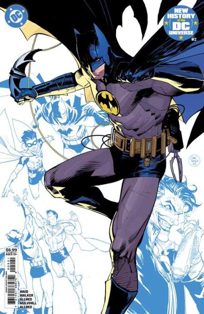 New History Of The DC Universe #2 (Of 4) Cover B Dan Mora Card Stock Variant | Odin's Place