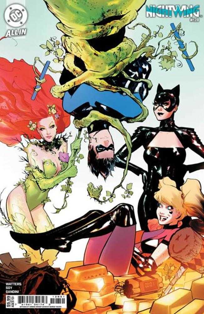 Nightwing #128 Cover D Marcio Takara Gotham City Sirens Card Stock Variant | Odin's Place