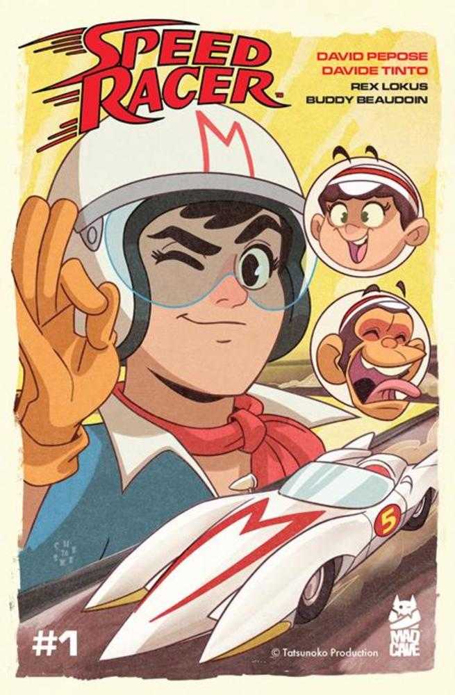 Speed Racer #1 Cover B Sean Galloway Retro Manga Variant | Odin's Place