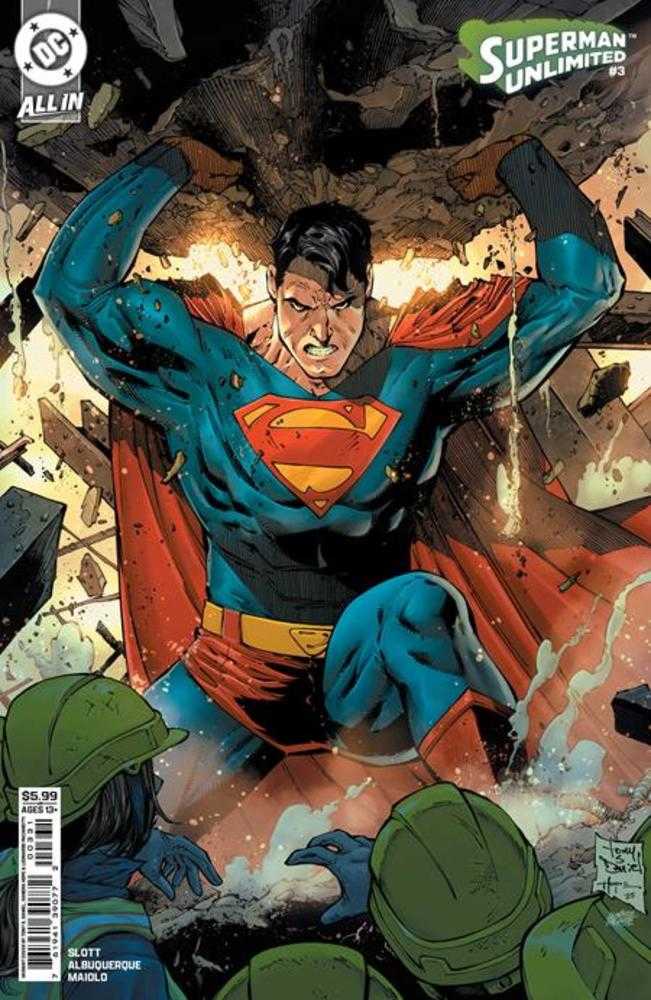 Superman Unlimited #3 Cover C Tony S Daniel Card Stock Variant | Odin's Place