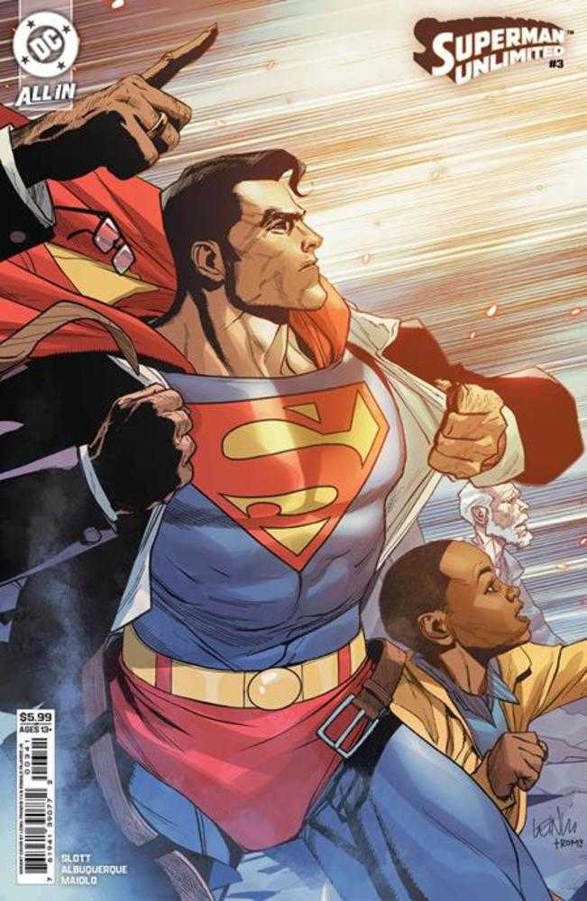 Superman Unlimited #3 Cover B Leinil Francis Yu Card Stock Variant | Odin's Place