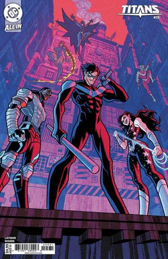 Titans #25 Cover C Afu Chan Card Stock Variant | Odin's Place