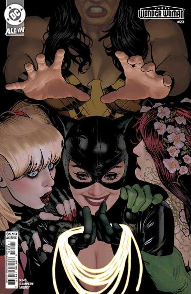 Wonder Woman #23 Cover D Adam Hughes Gotham City Sirens Card Stock Variant | Odin's Place