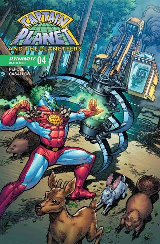 Captain Planet #4 Cover A Chad Hardin | Odin's Place