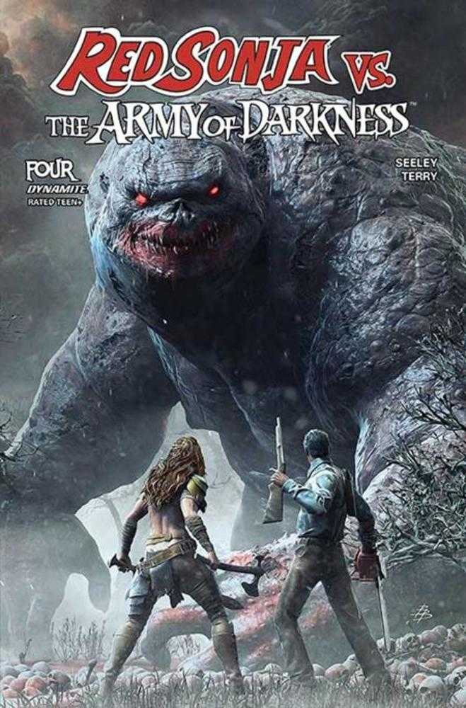 Red Sonja vs Aod #4 Cover A Bjorn Barends | Odin's Place