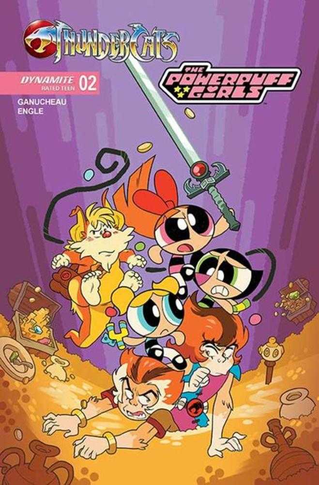 Thundercats Powerpuff Girls #2 Cover B Coleman Engle Variant | Odin's Place