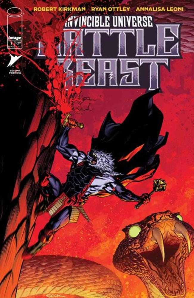 Invincible Universe Battle Beast #1 2nd Print Cover C Ryan Sook Variant | Odin's Place