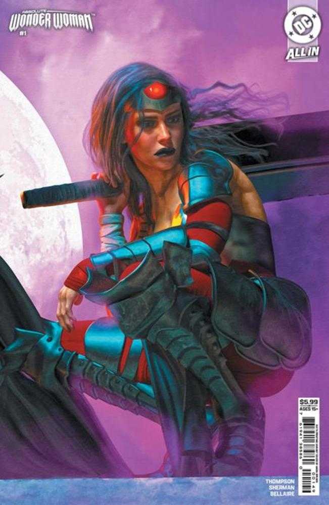 Absolute Wonder Woman #1 6th Print Cover B Mark Spears Connecting Card Stock Variant | Odin's Place