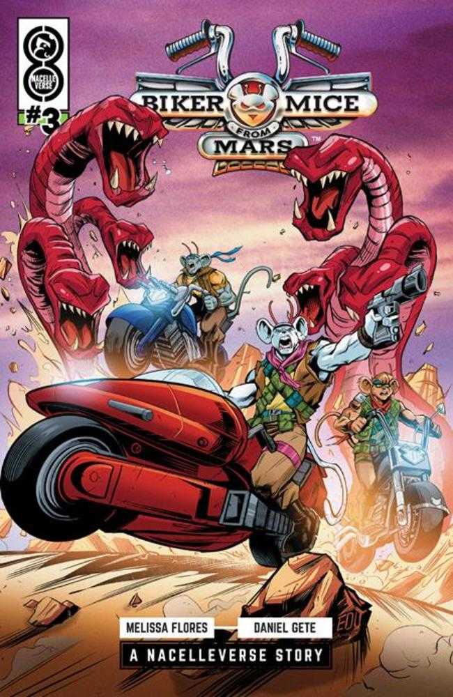 Biker Mice From Mars (2025) #3 Cover A Edu Souza | Odin's Place