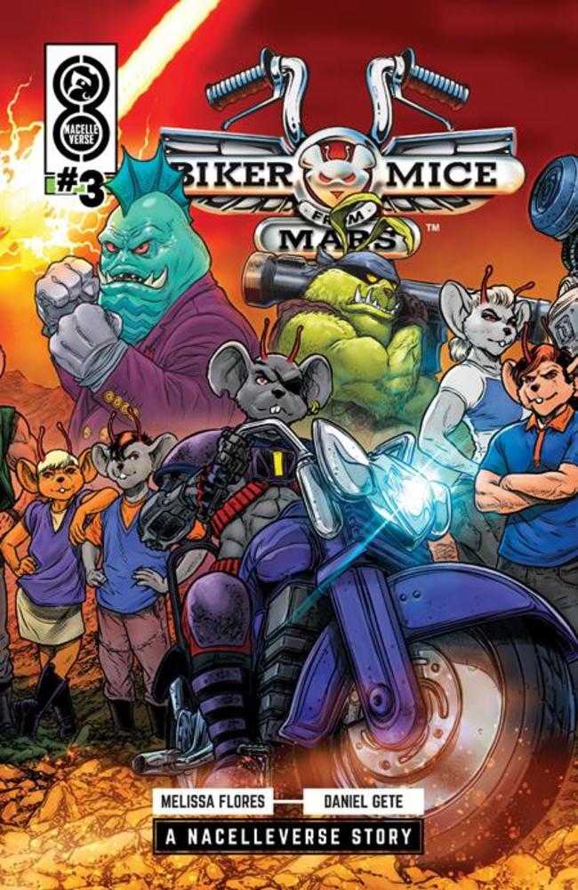 Biker Mice From Mars (2025) #3 Cover C 1 in 10 Juan Jose Ryp Interlocking Variant | Odin's Place