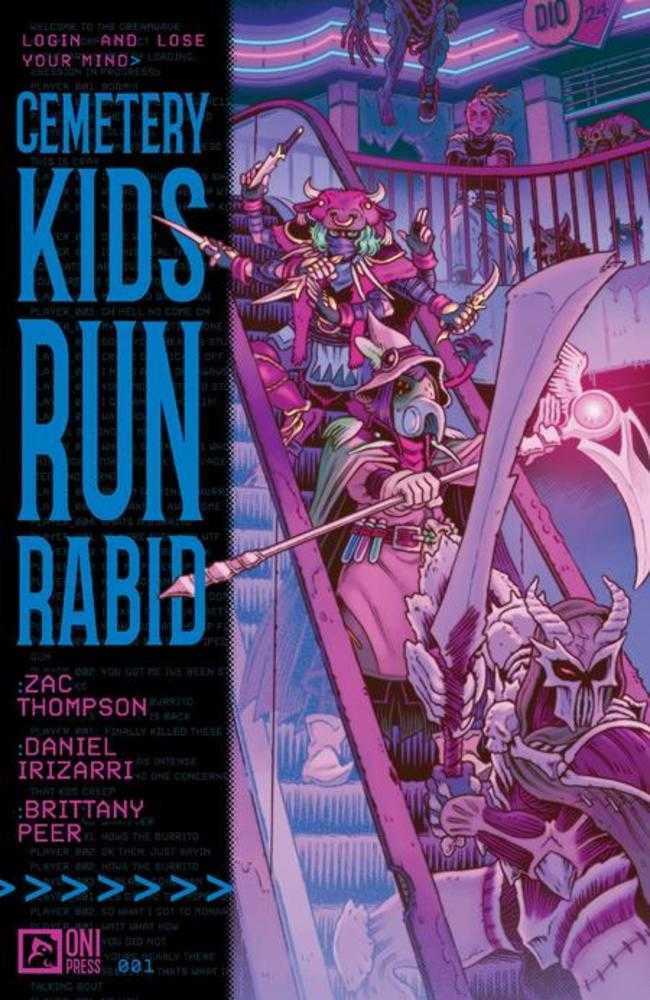 Cemetery Kids Run Rabid #1 (Of 4) Cover A Daniel Irizarri | Odin's Place