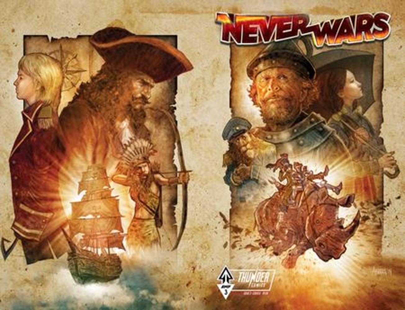 Neverwars #3 (Of 8) Cover A Erwin J Arroza Wraparound | Odin's Place