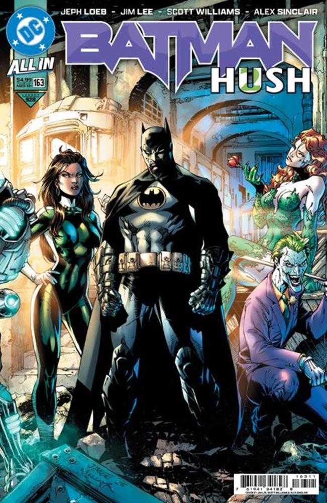 Batman #163 Cover A Jim Lee & Scott Williams Batman Connecting Middle Alternate Color | Odin's Place
