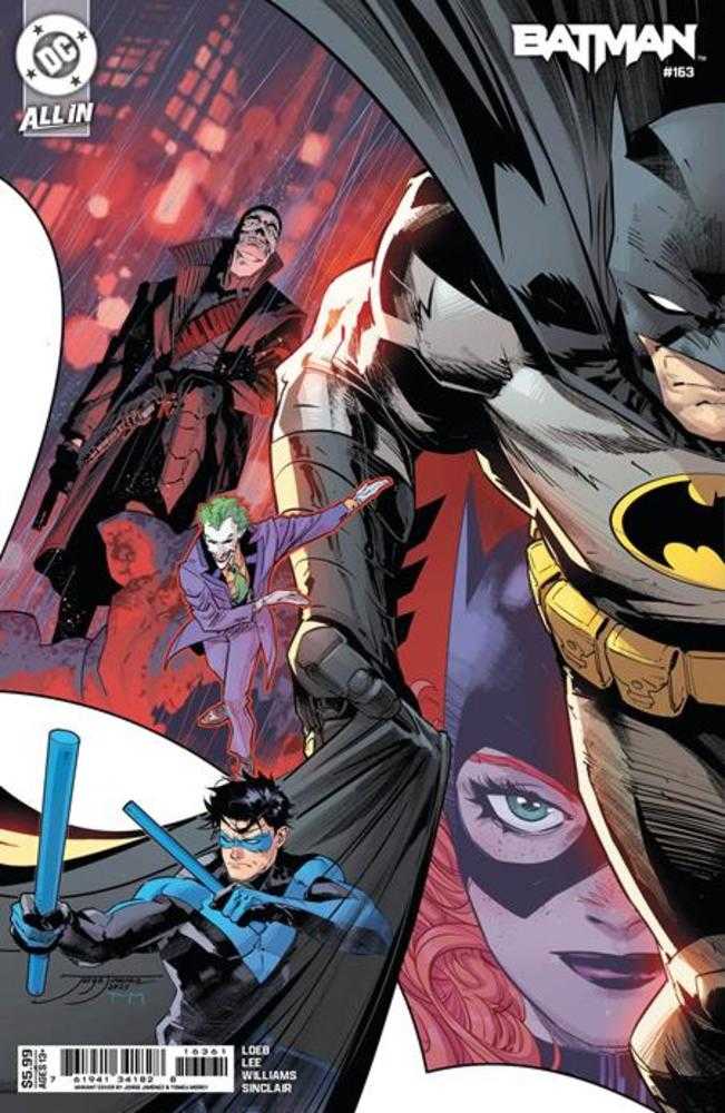 Batman #163 Cover J Jorge Jimenez Connecting Card Stock Variant | Odin's Place