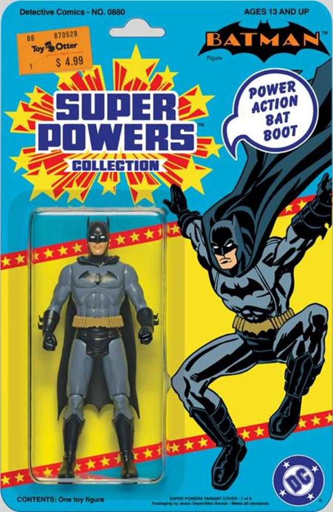 Detective Comics #880 Facsimile Edition Cover B Jason Geyer & Alex Saviuk Super Powers Card Stock Variant | Odin's Place