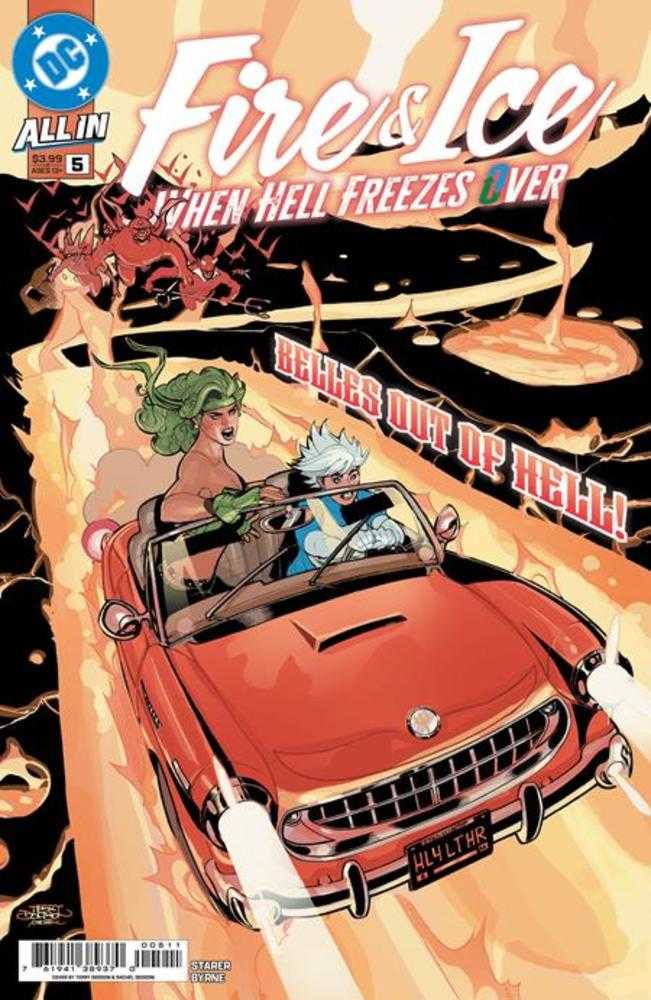 Fire & Ice When Hell Freezes Over #5 (Of 6) Cover A Terry Dodson & Rachel Dodson | Odin's Place