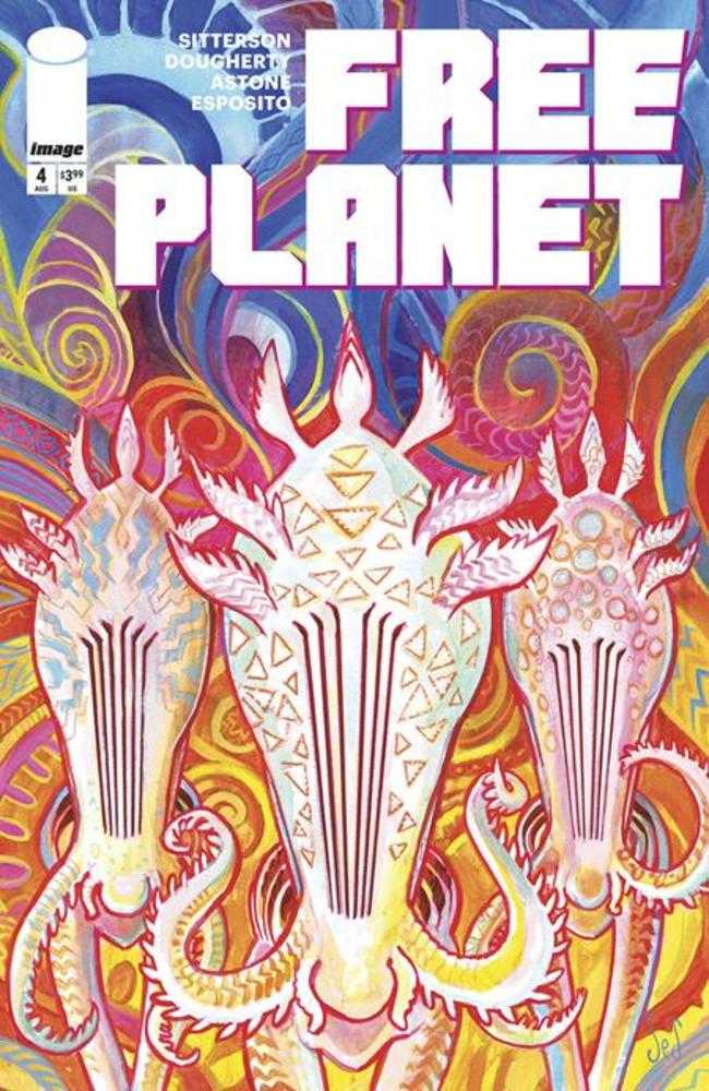 Free Planet #4 Cover B Jed Dougherty Tentacles Variant | Odin's Place