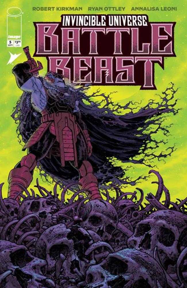 Invincible Universe Battle Beast #5 Cover B Tony Moore Variant | Odin's Place