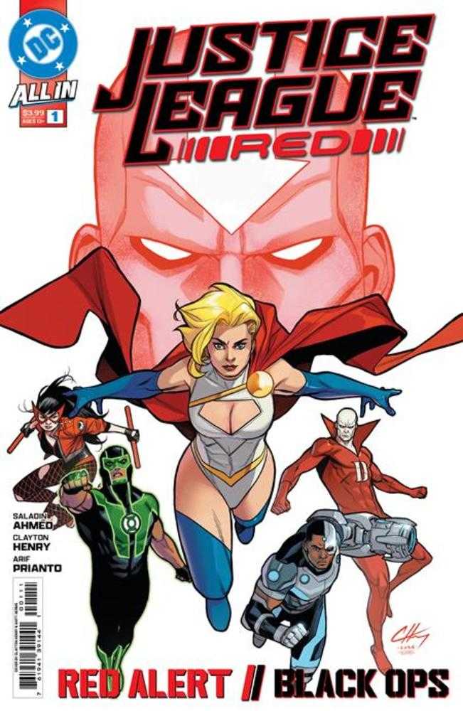 Justice League Red #1 (Of 6) Cover A Clayton Henry | Odin's Place