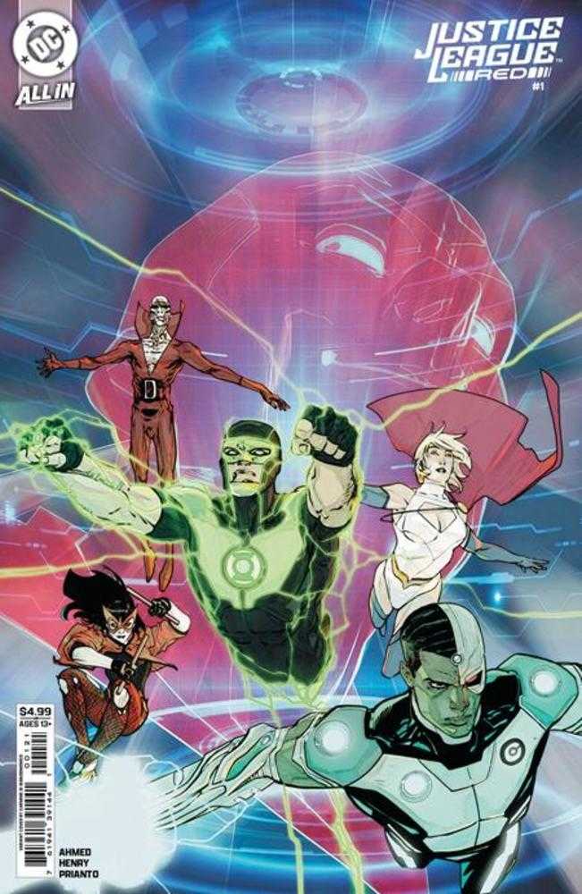 Justice League Red #1 (Of 6) Cover B Carmine Di Giandomenico Card Stock Variant | Odin's Place