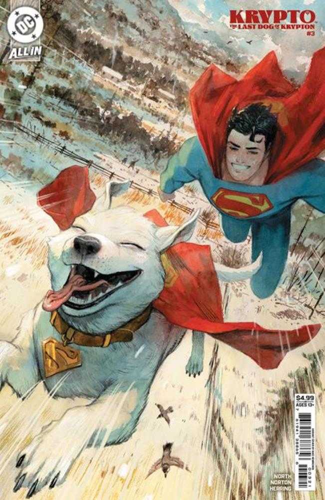 Krypto The Last Dog Of Krypton #3 (Of 5) Cover B Niko Henrichon Card Stock Variant | Odin's Place