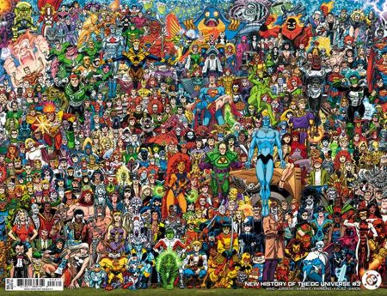New History Of The DC Universe #3 (Of 4) Cover D Scott Koblish Legacy Wraparound Card Stock Variant | Odin's Place