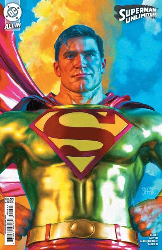 Superman Unlimited #4 Cover B Mark Spears Card Stock Variant | Odin's Place