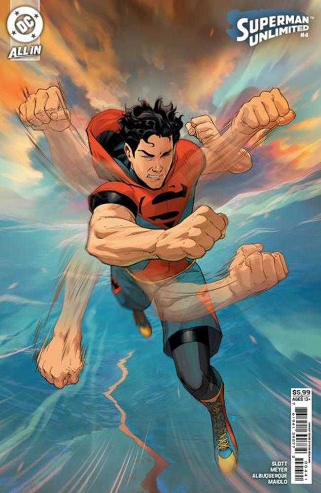 Superman Unlimited #4 Cover E Ryan Benjamin Card Stock Variant | Odin's Place