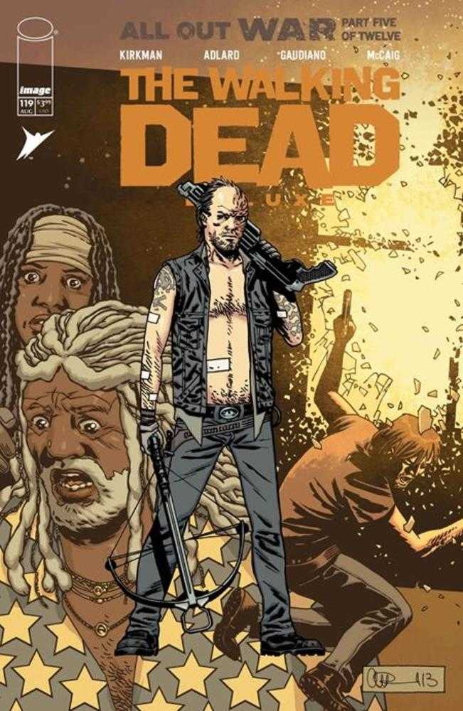 Walking Dead Deluxe #119 Cover B Charlie Adlard & Dave Mccaig Variant (Mature) | Odin's Place