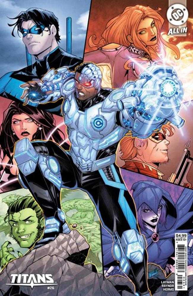 Titans #26 Cover C Travis Mercer Card Stock Variant | Odin's Place