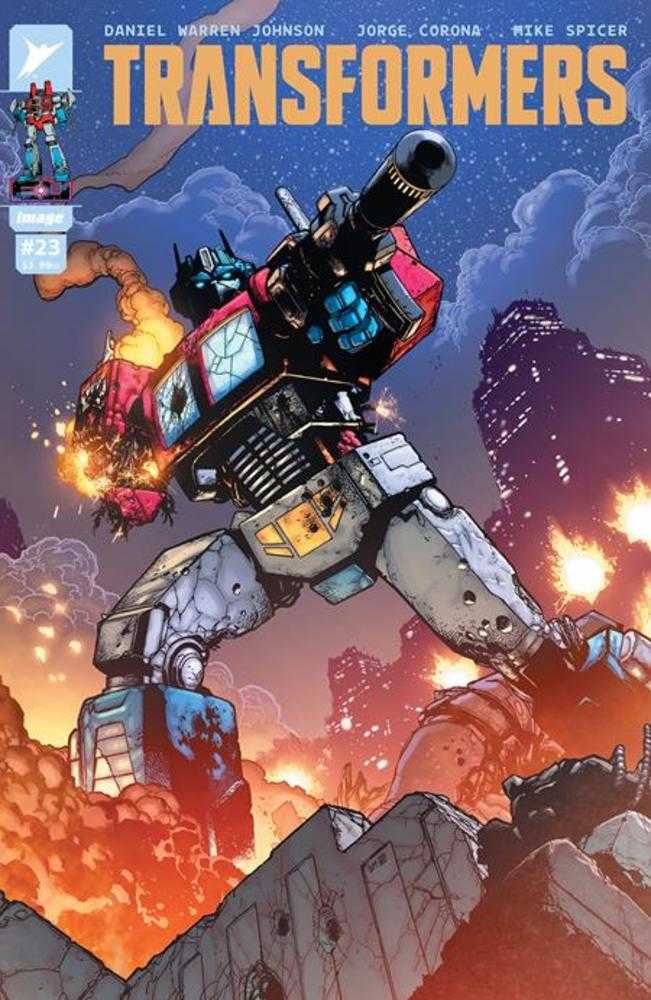Transformers #23 Cover D 1 in 25 Doug Mahnke & David Baron Variant | Odin's Place