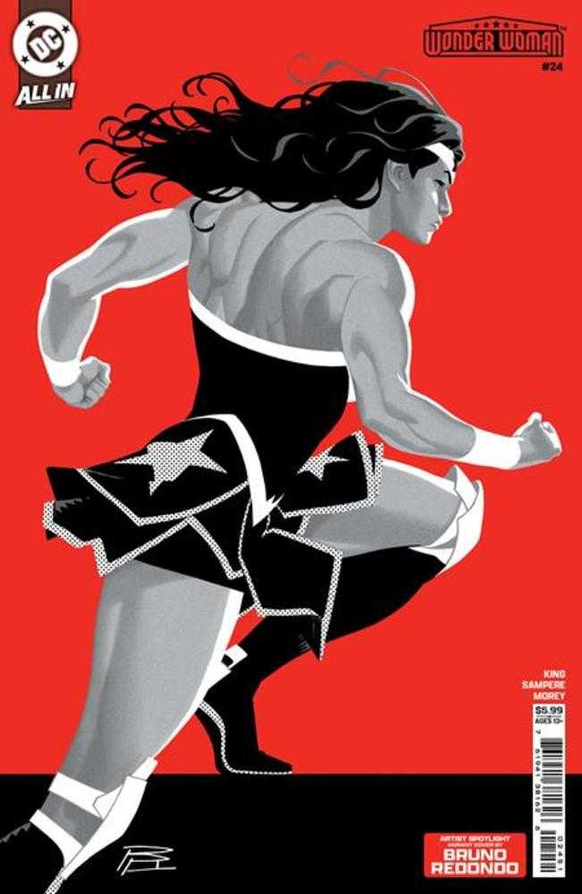 Wonder Woman #24 Cover D Bruno Redondo Artist Spotlight Card Stock Variant | Odin's Place
