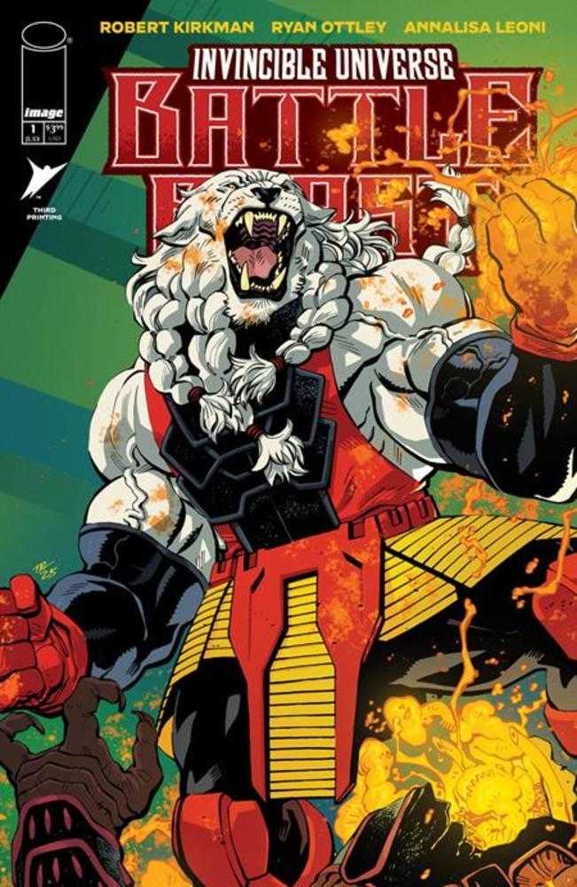 Invincible Universe Battle Beast #1 3RD Printing | Odin's Place