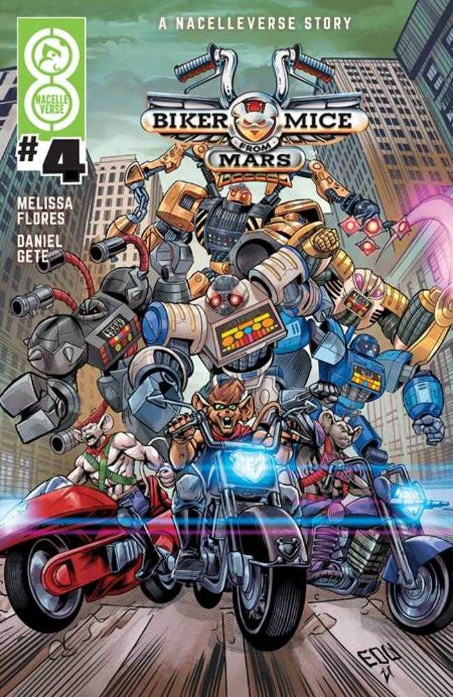 Biker Mice From Mars (2025) #4 Cover A Edu Souza | Odin's Place