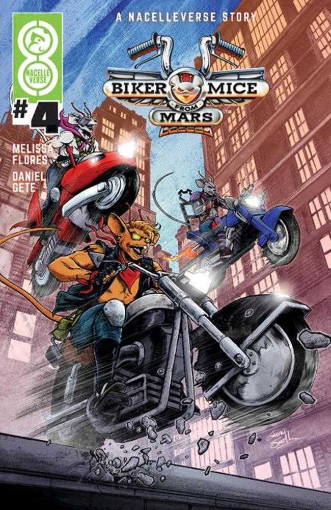 Biker Mice From Mars (2025) #4 Cover B Gavin Smith Variant | Odin's Place